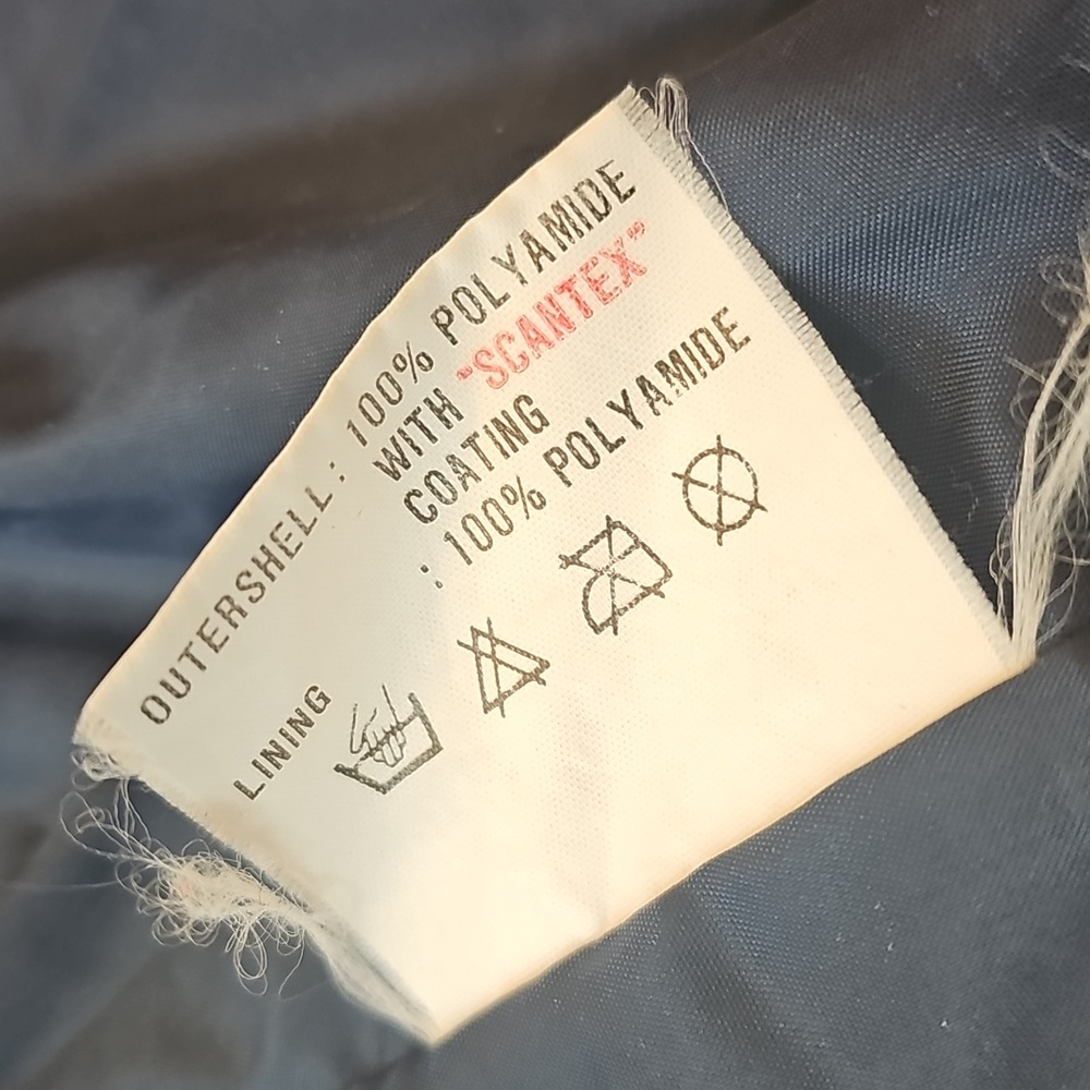 Vintage LoMer Lightweight Hooded Outdoor Water Resistant Jacket Scantex Coating - Picture 10 of 16